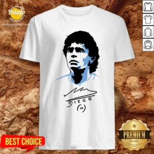 Original Diego Maradona Signature Shirt