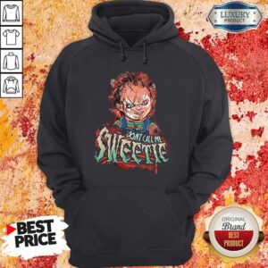 Alternative view of 3piece Chunky Zipper Dont Call Me Sweetie Shirt