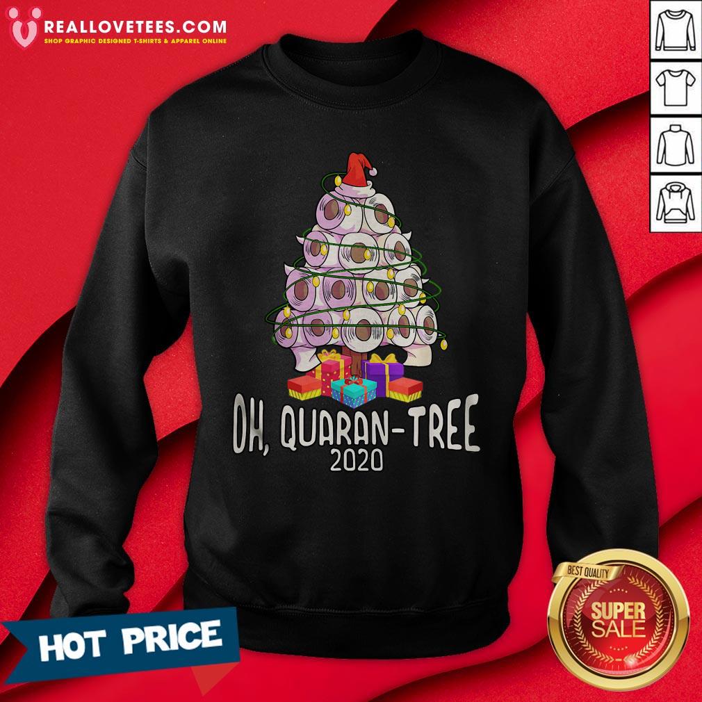 Pro Quaran-Tree Quarantine Christmas Tree Ornament 2020 Shirt - Image 3