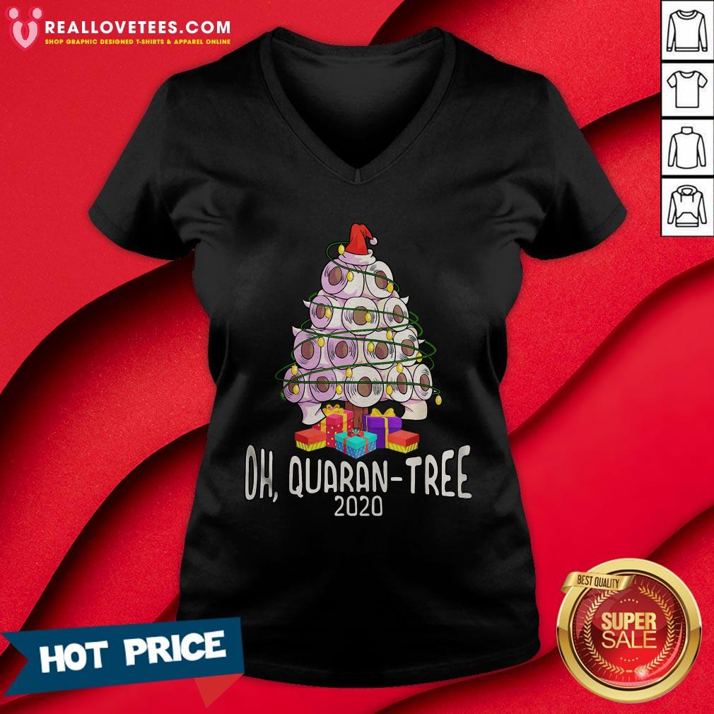 Pro Quaran-Tree Quarantine Christmas Tree Ornament 2020 Shirt - Image 5