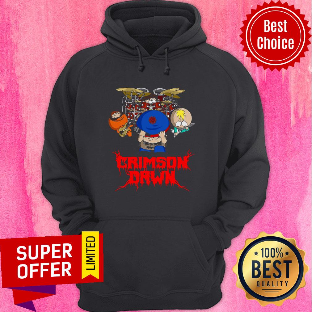 Top 100% Hemp Tegridy Crimson Dawn Shirt - Image 5