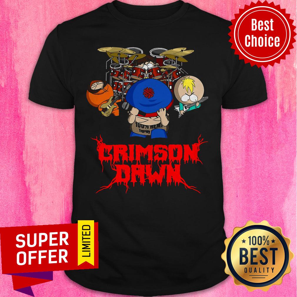 Top 100% Hemp Tegridy Crimson Dawn Shirt