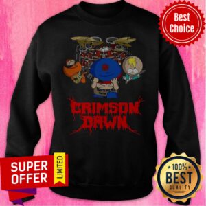 Alternative view of Top 100% Hemp Tegridy Crimson Dawn Shirt