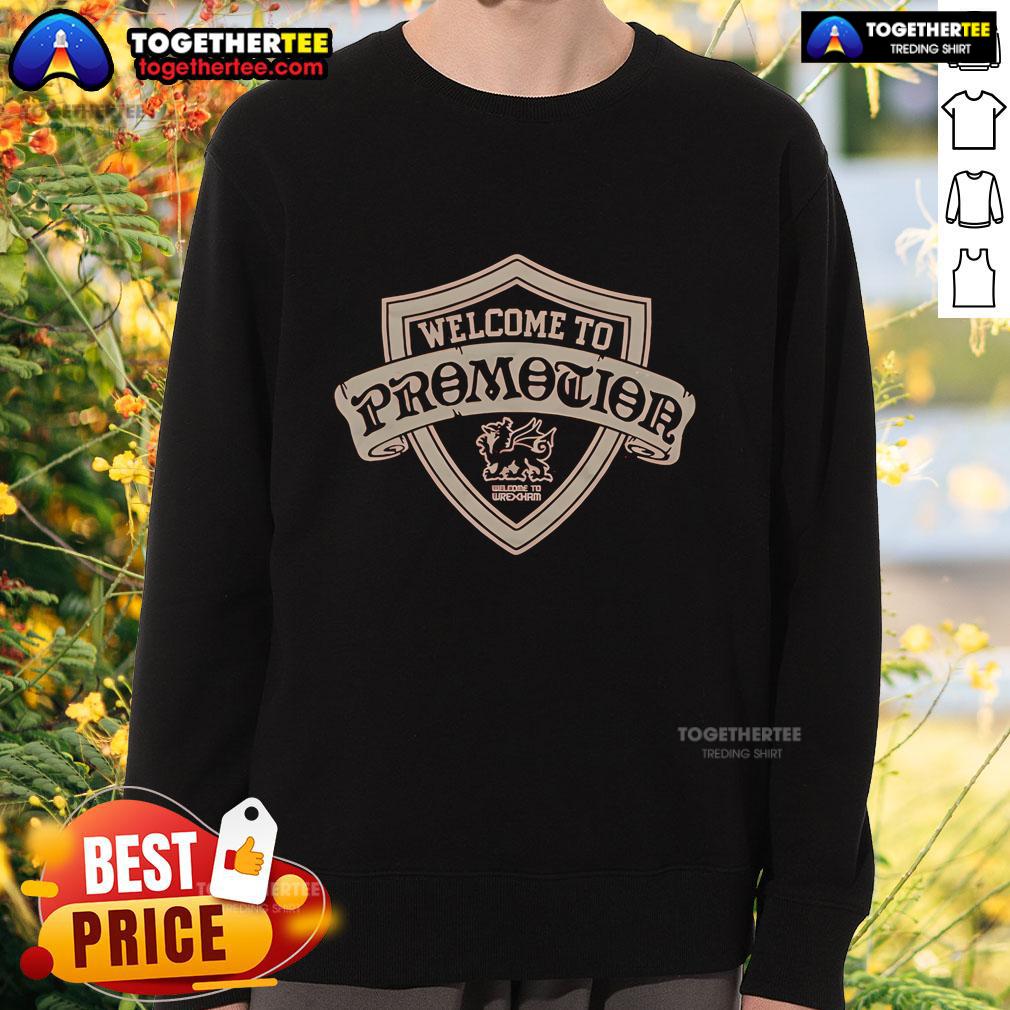 Official Wrexham AFC Welcome To Promotion T-Shirt - Image 5
