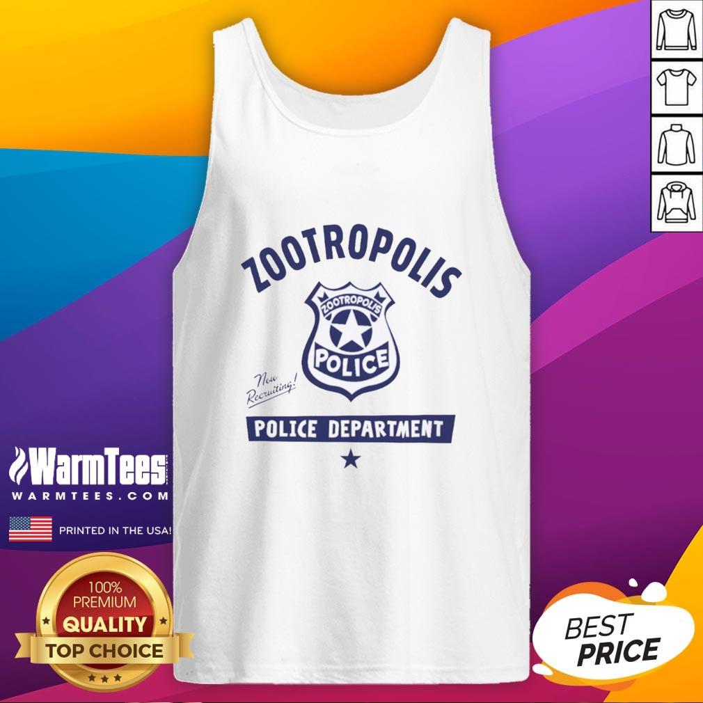 Top Zootopia Police Department Now Recruiting T-Shirt - Image 4