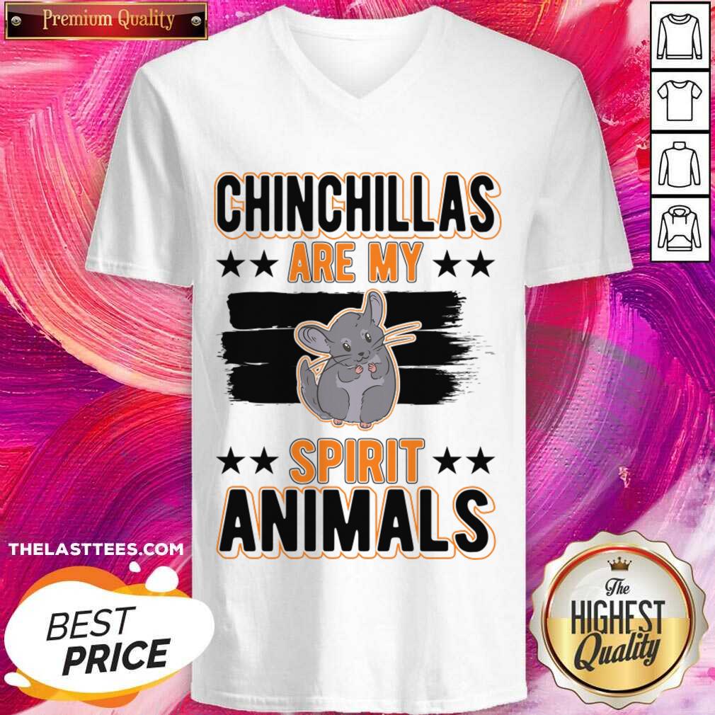 Chinchillas Are My Spirit Animals Shirt - Image 5