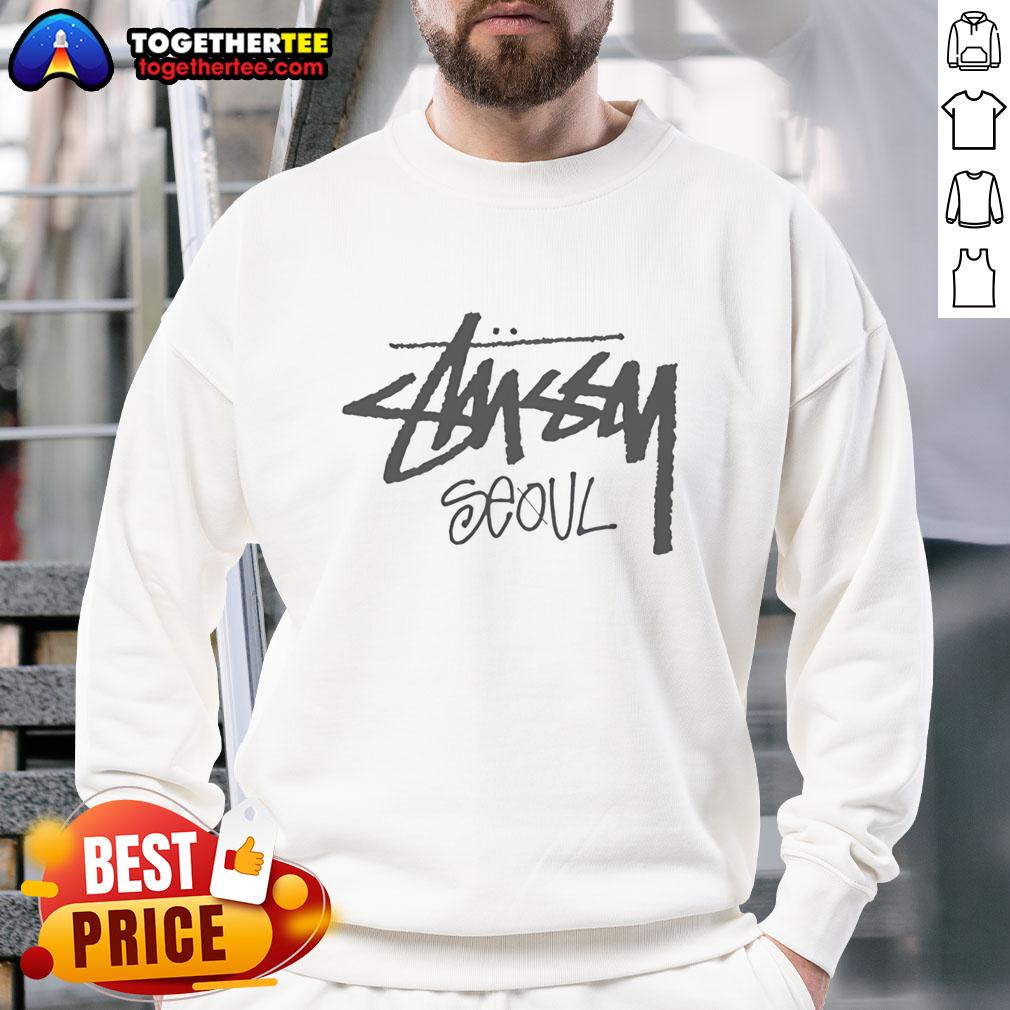 Top Stussy Seoul Logo T-Shirt - Image 5