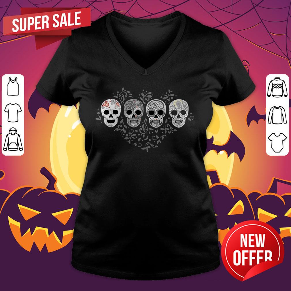 Calaveras To Celebrate Day Of The Dead In Mexican Shirt - Image 4