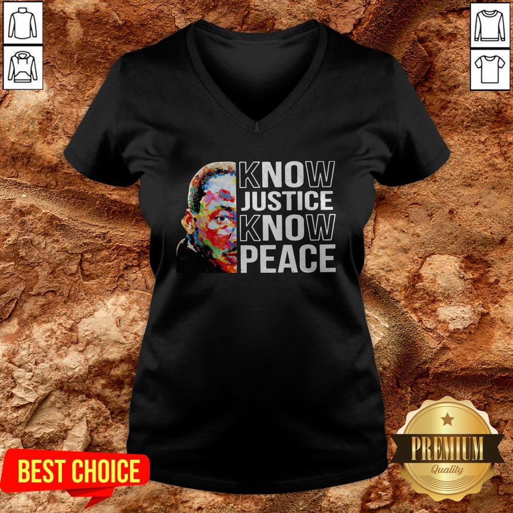 Love Know Justice Know Peace Shirt - Image 2
