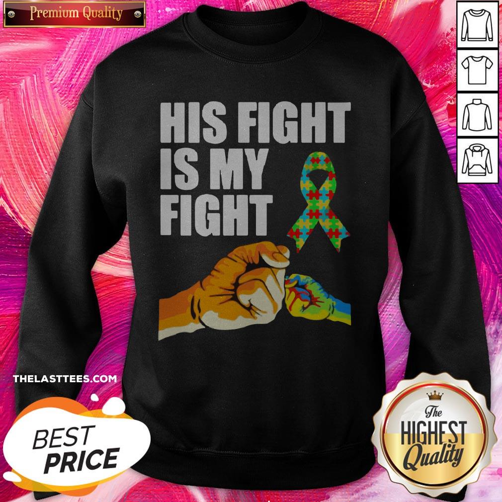 Wonderful His Fight Is My Fight Shirt - Image 4