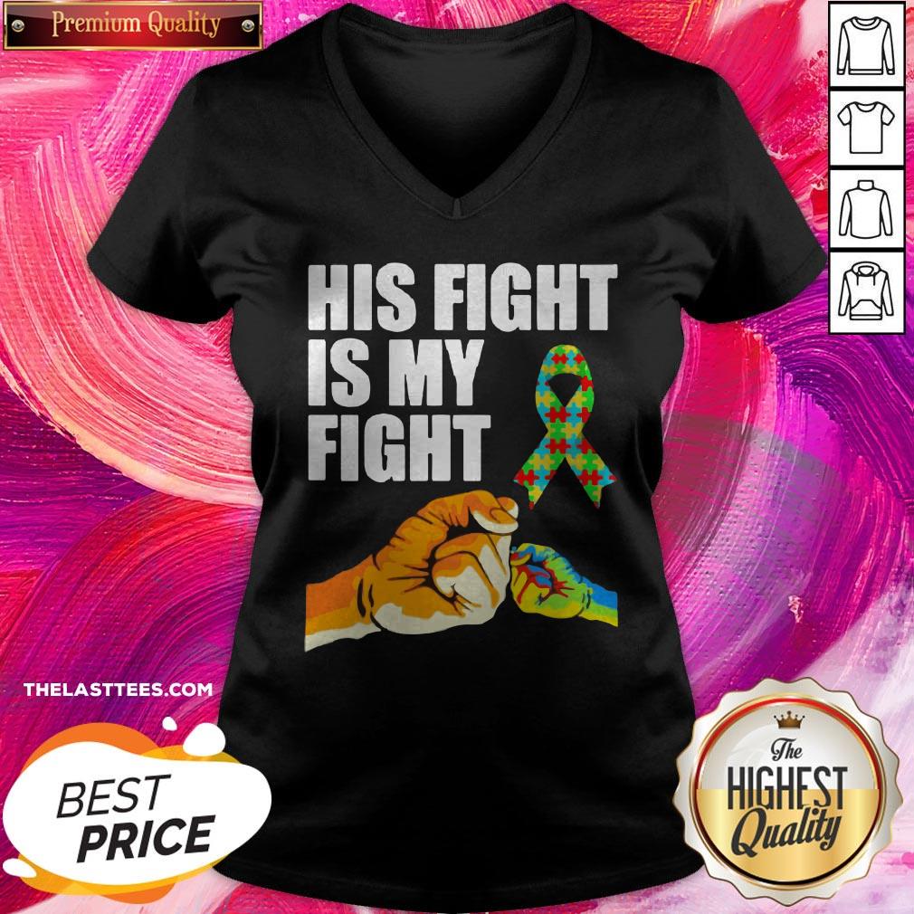 Wonderful His Fight Is My Fight Shirt - Image 2