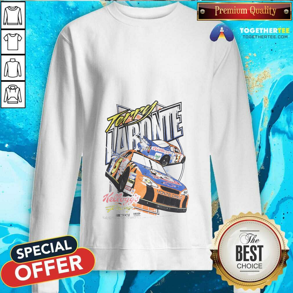 Terry Labonte Tony Tiger Kellogg's Racing T-shirt - Image 4