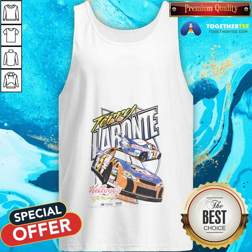 Terry Labonte Tony Tiger Kellogg's Racing T-shirt - Image 3