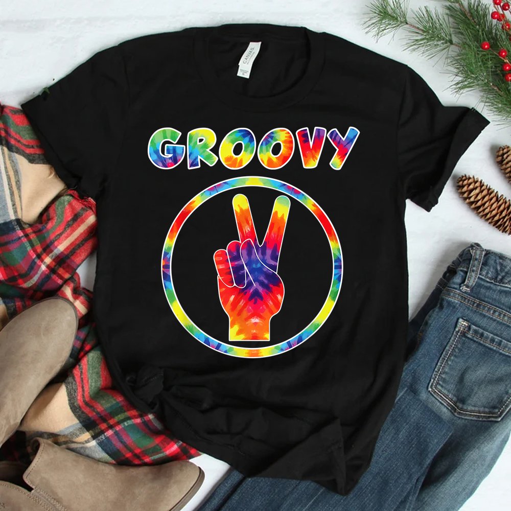 Groovy 70s Tie Dye Shirt