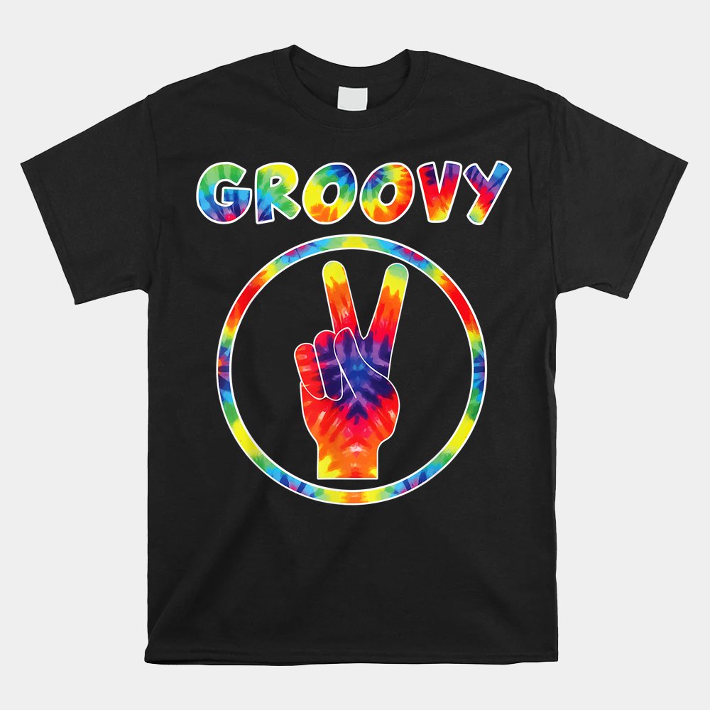 Groovy 70s Tie Dye Shirt - Image 4