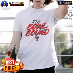 Hot Texas Tech Red Raiders Football 2025 Bowl Bound T-Shirt