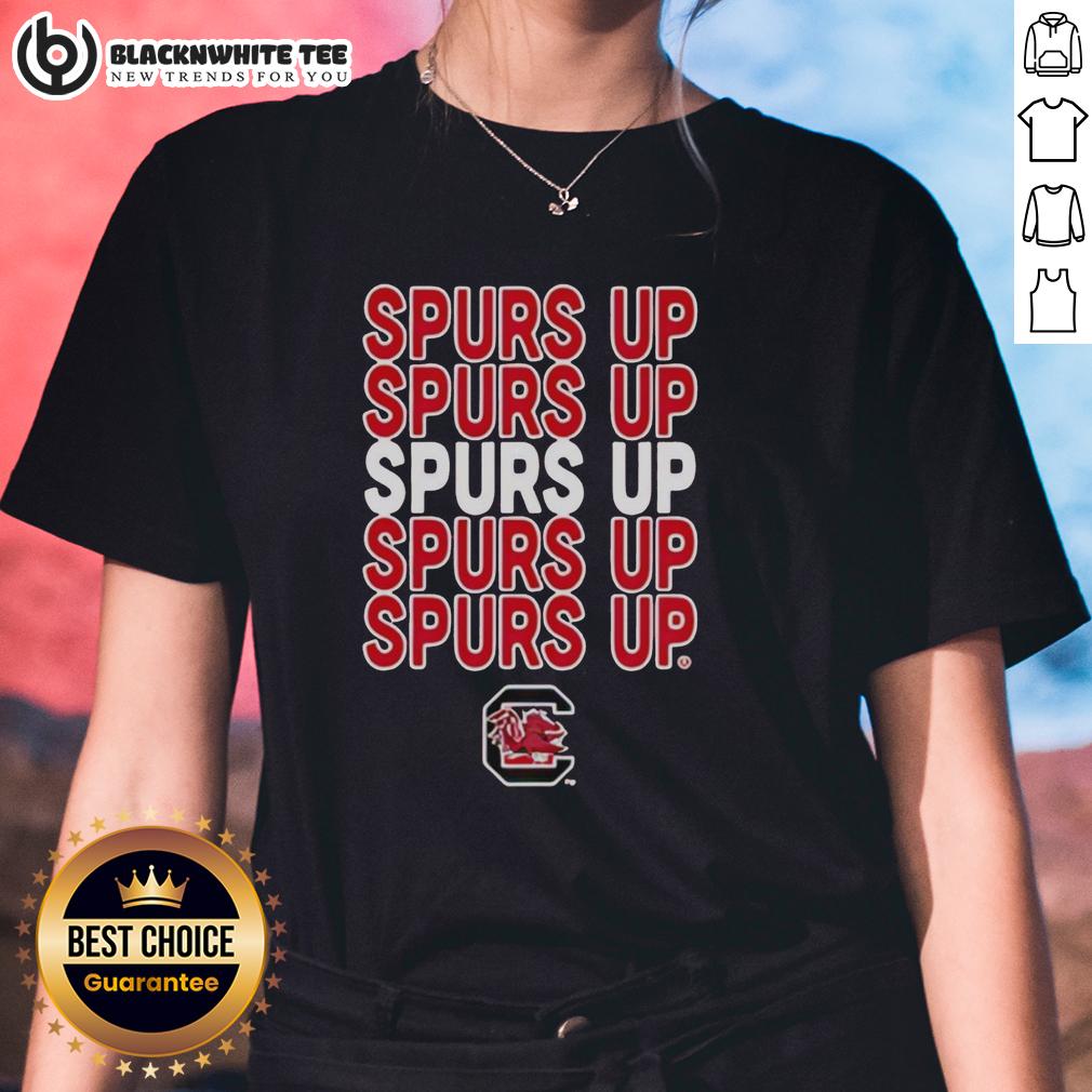 Nice Spurs Up South Carolina Gamecocks T-Shirt - Image 3