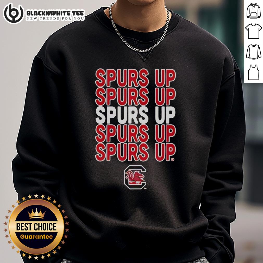 Nice Spurs Up South Carolina Gamecocks T-Shirt - Image 5