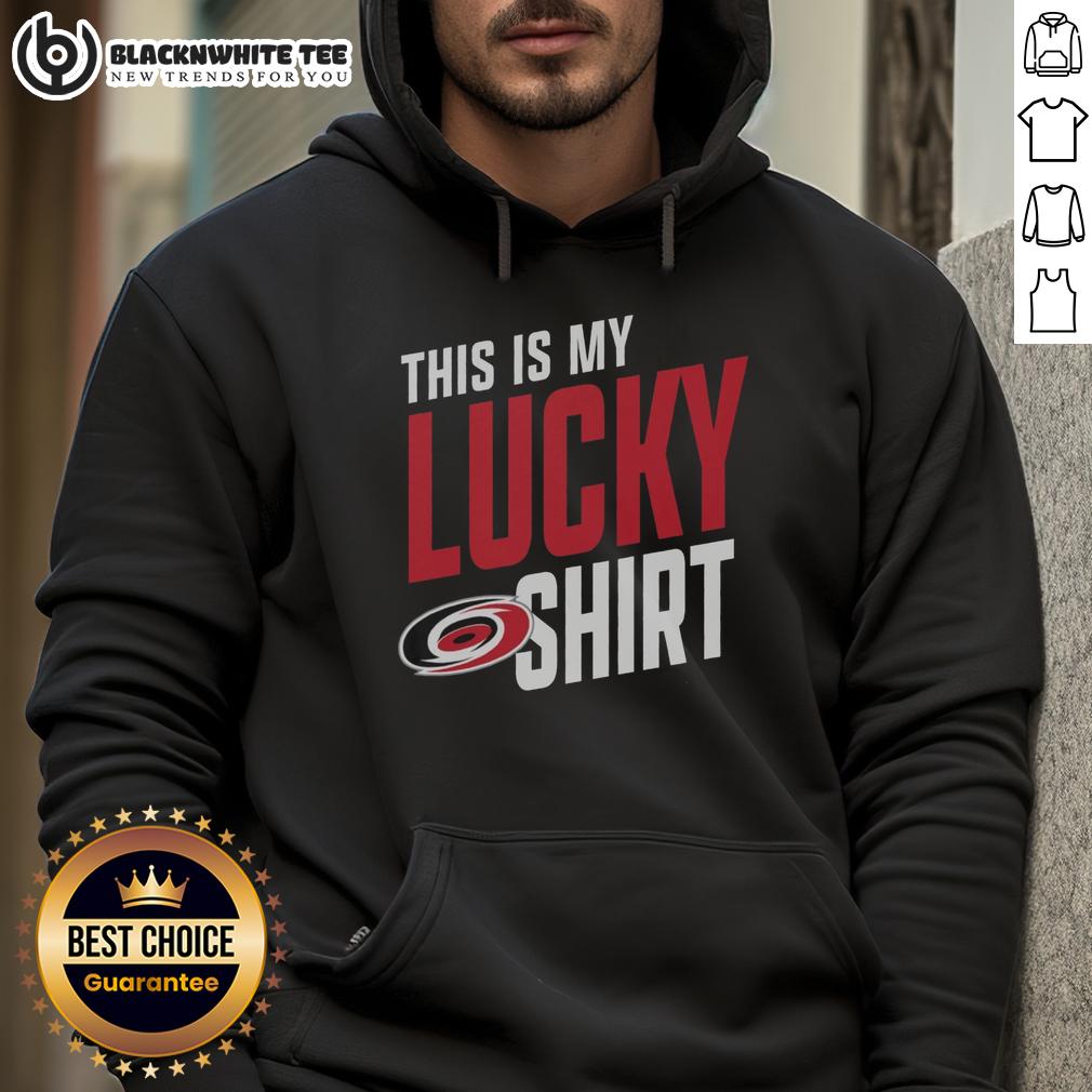 Top Carolina Hurricanes This Is My Lucky T-Shirt - Image 2