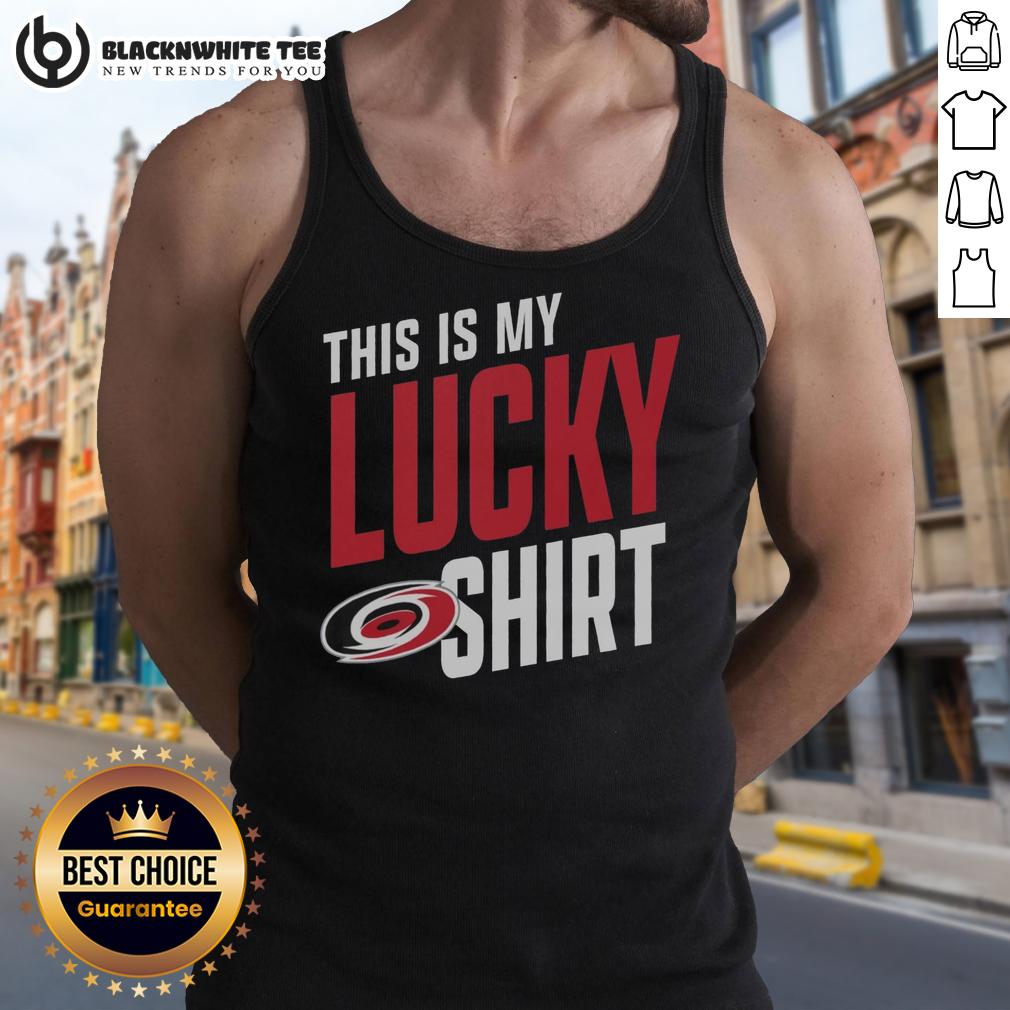 Top Carolina Hurricanes This Is My Lucky T-Shirt - Image 4