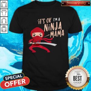 Awesome Ninja Mommy Great Birthday Kids Love Funny Mama Great Shirt