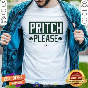 Nice Boston Celtics Pritch Please T-Shirt