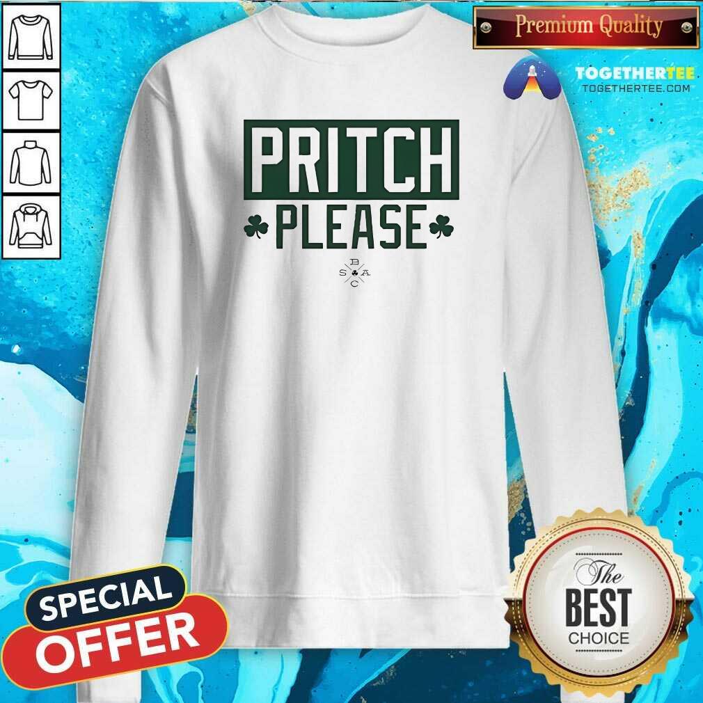 Nice Boston Celtics Pritch Please T-Shirt - Image 5
