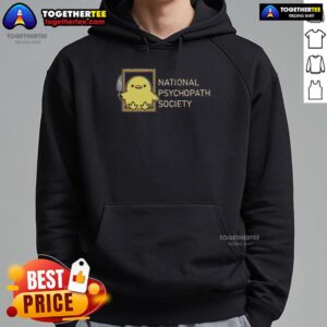Alternative view of Official National Psychopath Society T-Shirt