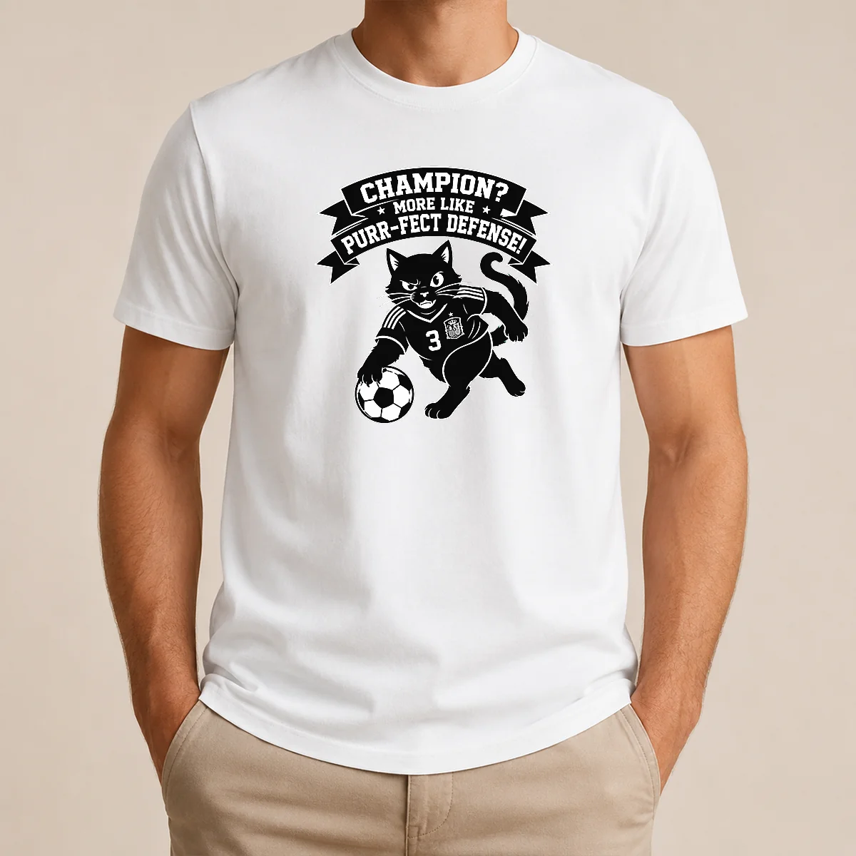 Good Nice Spanish Soccer Cat Meme Silhouette Shirt