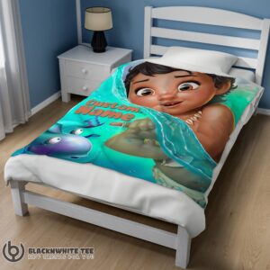 Alternative view of Perfect Cute Disney Toddler Moana Blanket Fleece Customized Blanket
