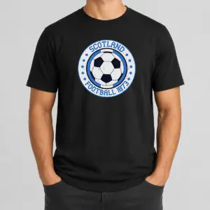 Funny Scotland Football 1873 Vintage Soccer Shirt