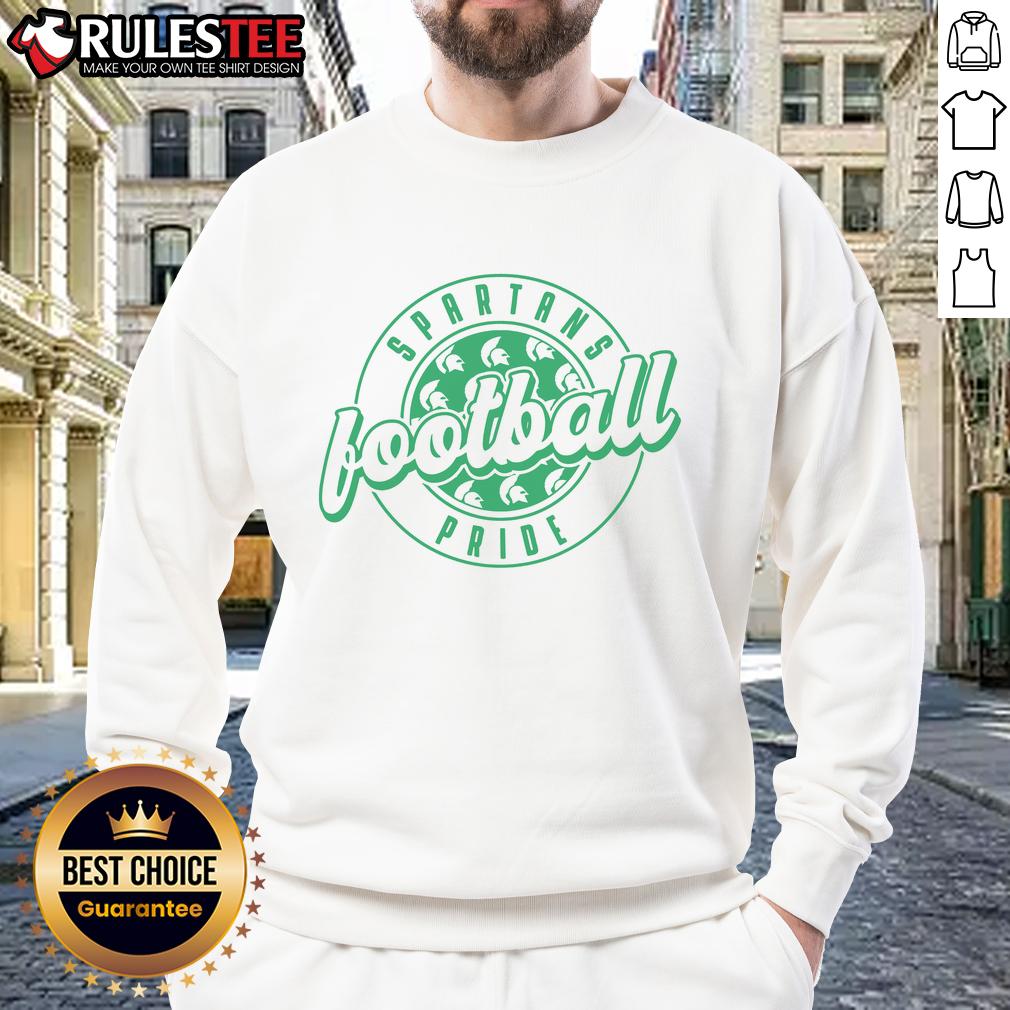 Official Spartans Football Circle T-Shirt - Image 5