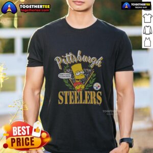 Good The Simpsons Bart X Pittsburgh Steelers T-Shirt