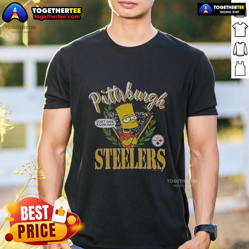 Good The Simpsons Bart X Pittsburgh Steelers T-Shirt