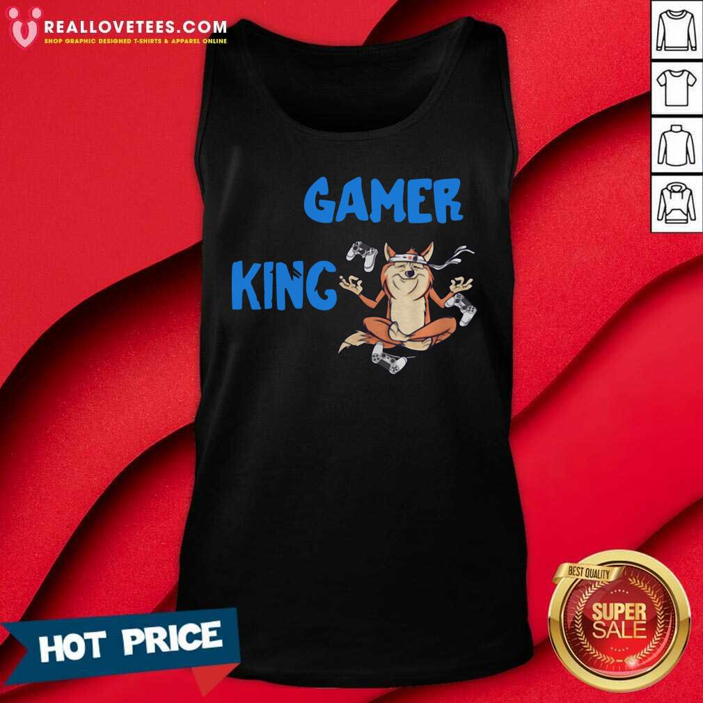 Nice Gamer King Console Gaming PC Computer Video Games Shirt - Image 2