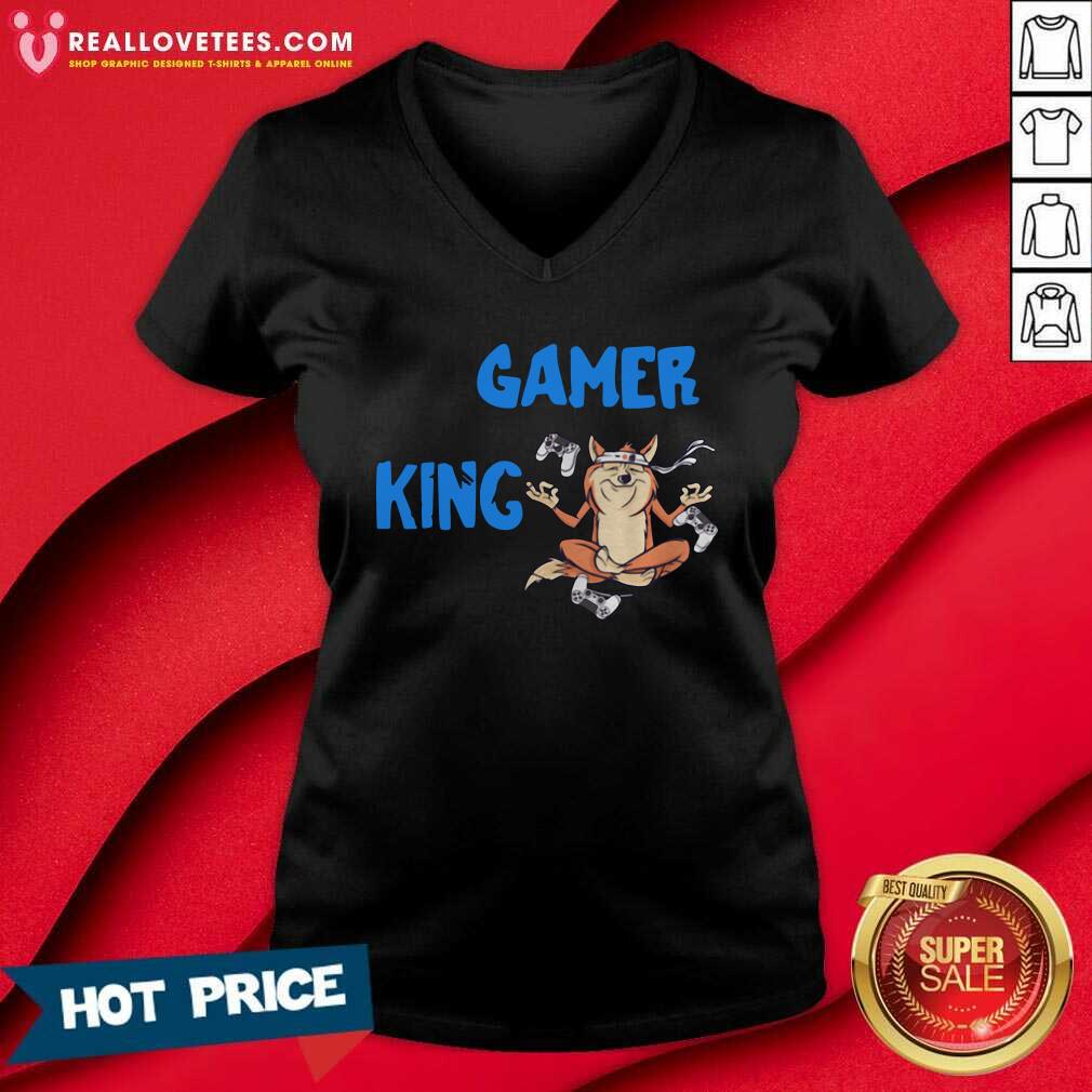 Nice Gamer King Console Gaming PC Computer Video Games Shirt - Image 5