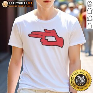 Awesome Nebraska State Fingers T-Shirt