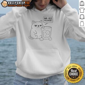Alternative view of Pretty No ICE Please Cat T-Shirt