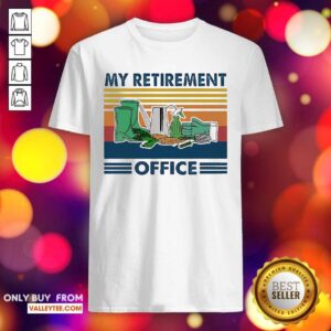 Super Nice My Retirement Office Vintage Shirt