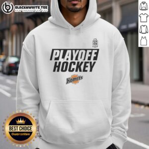 Alternative view of Good Fort Wayne Komets Playoff Hockey T-Shirt