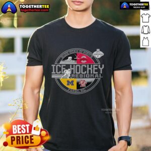 Official NCAA DI Men's Ice Hockey Regional 2025 Fargo ND T-Shirt