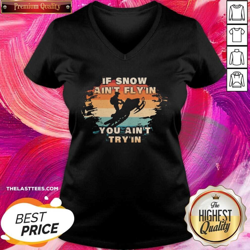 Good Vintage Snowmobiling For Snowmobilers Snocross Vintage Shirt - Image 2