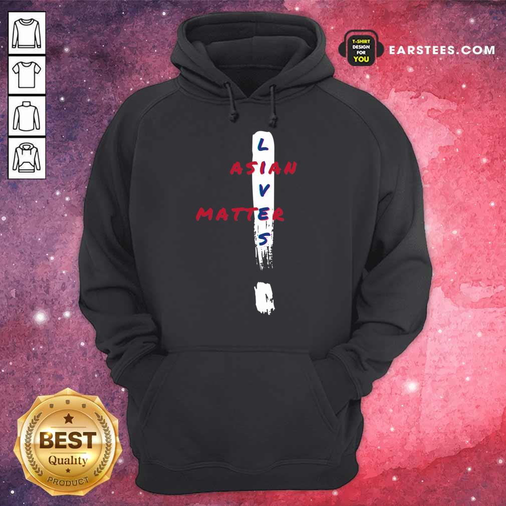 Vip Asian Lives Matter Exclamation Mark Shirt - Image 4