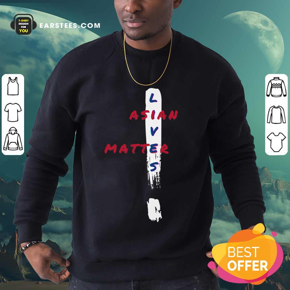 Vip Asian Lives Matter Exclamation Mark Shirt - Image 3