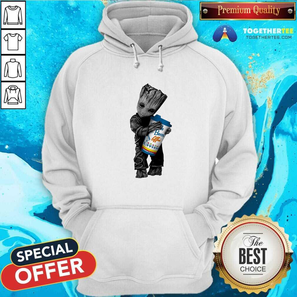 Pretty Baby Groot Hugs Dutch Bros Shirt - Image 5