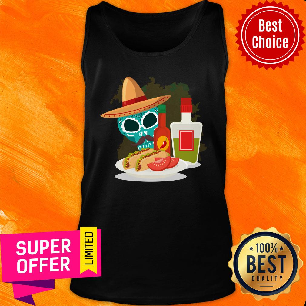 Day Of The Dead Skull Sandwiches Shirt - Image 3
