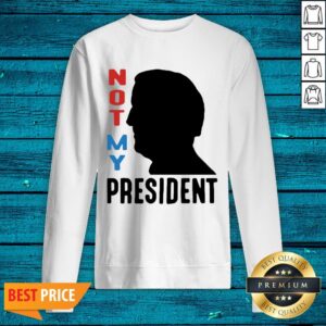 Alternative view of Beautiful Joe Biden Not My President Shirt