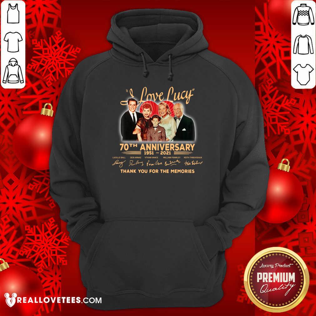 I Love Lucy 70th Anniversary Signature Shirt - Image 2