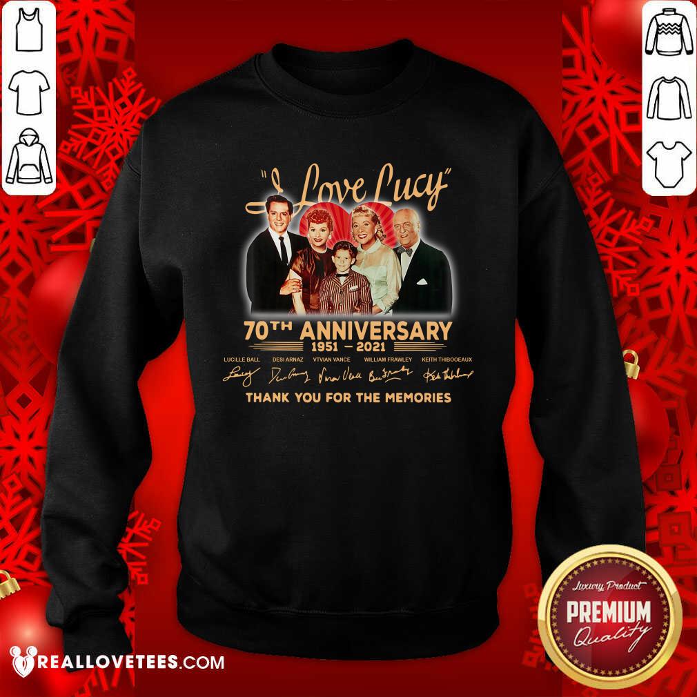 I Love Lucy 70th Anniversary Signature Shirt - Image 5