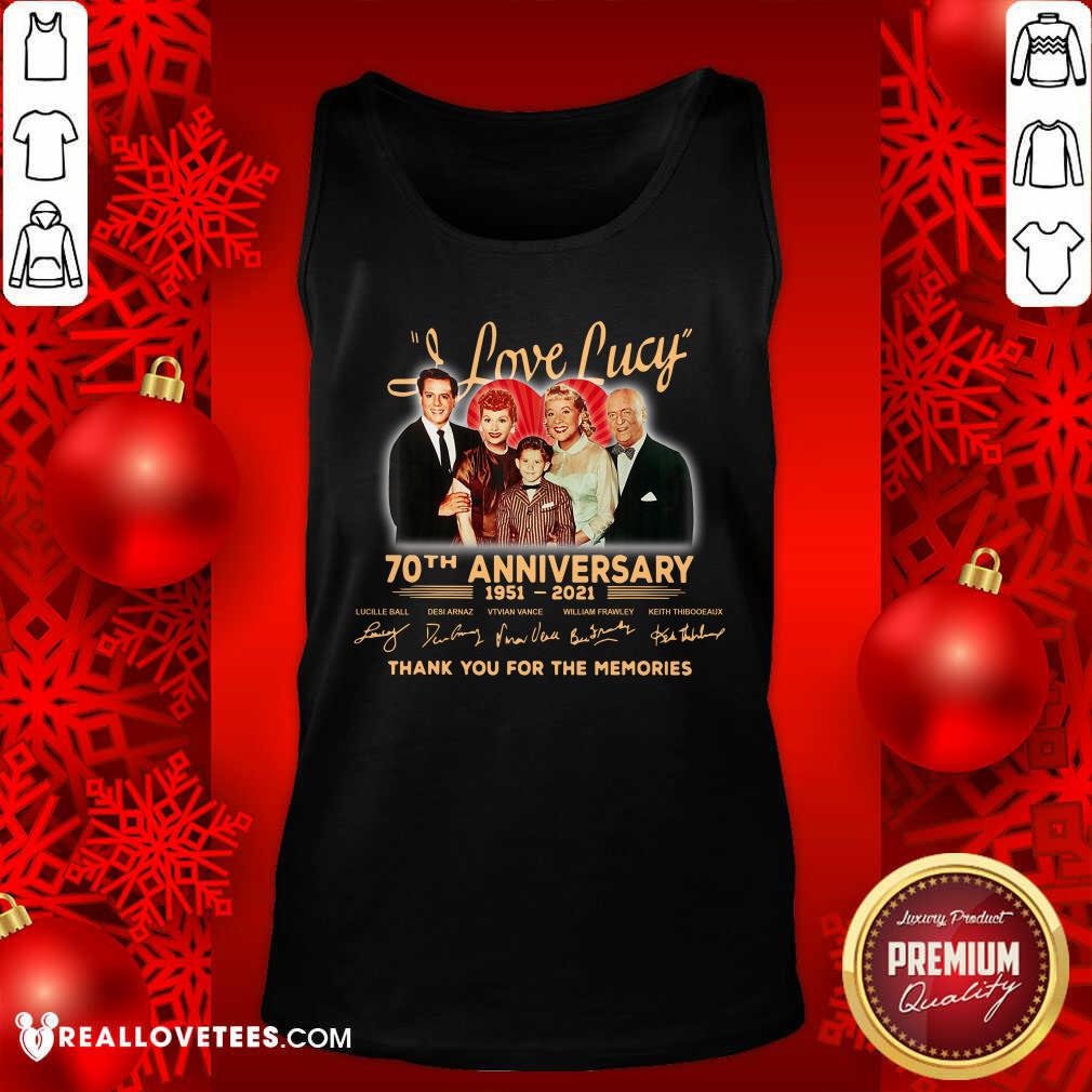 I Love Lucy 70th Anniversary Signature Shirt - Image 4